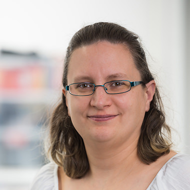 HTG Mitarbeiterin Frau Funk